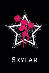 Skylar Cheerleading Notebook