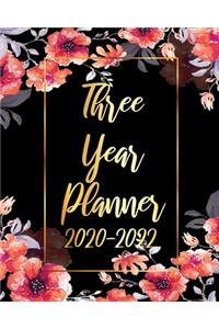 Three Year Planner 2020-2022