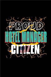 Proud hotel manager citizen