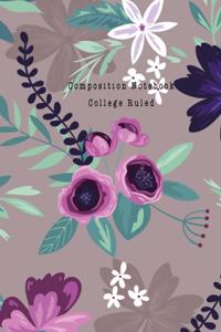Composition Notebook College Ruled