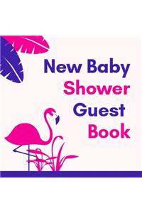New Baby Shower Guest Book