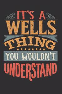 It's A Wells You Wouldn't Understand: Want To Create An Emotional Moment For The Wells Family? Show The Wells's You Care With This Personal Custom Gift With Wells's Very Own Family Name 