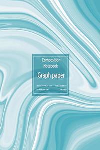 Graph paper composition notebook