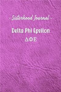 Sisterhood Journal Delta Phi Epsilon