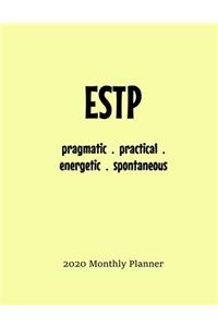 ESTP Monthly Planner