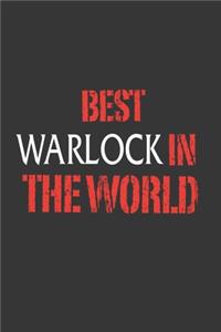 Best Warlock In The World Notebook