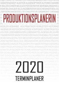 Produktionsplanerin - 2020 Terminplaner