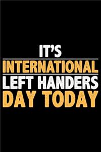 It's International Left Handers Day