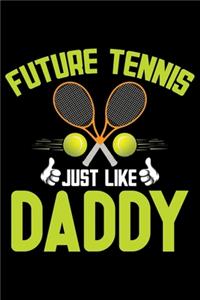 Future Tennis Just Like Daddy