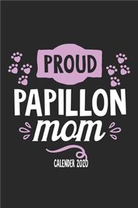 Proud Papillon Mom Calender 2020