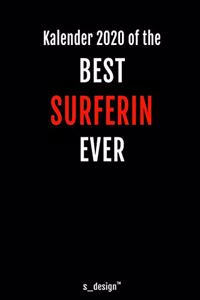 Kalender 2020 für Surfer / Surferin
