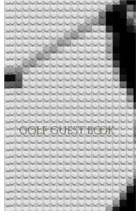 golf Club Journal blank guest book