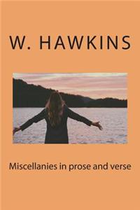 Miscellanies in prose and verse