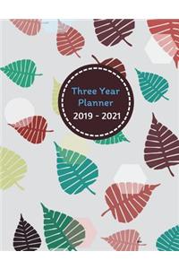 Three Year Planner 2019 - 2021 Bao