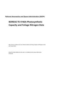 Boreas Te-9 Nsa Photosynthetic Capacity and Foliage Nitrogen Data