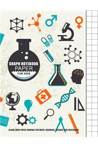 Graph Notebook Paper For Kids
