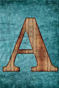 Monogrammed Notebook - A