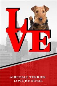 Airedale Terrier Love Journal