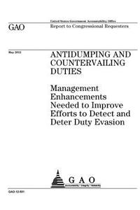 Antidumping and countervailing duties