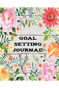 Goal Setting Journal: Goal Setting Notebooks V18