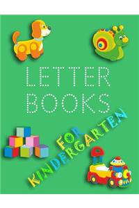 Letter Books For Kindergarten