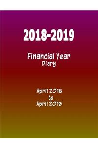 2018-2019 Financial Year Diary