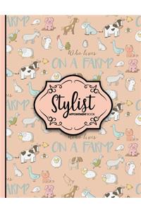 Stylist Appointment Book