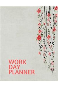 Work Day Planner