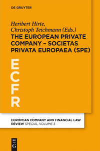European Private Company - Societas Privata Europaea (Spe)