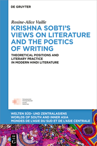 Krishna Sobti's Views on Literature and the Poetics of Writing