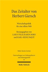 Das Zeitalter von Herbert Giersch