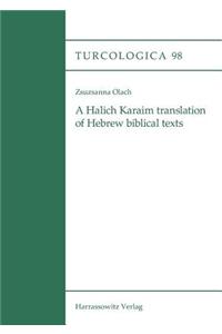 Halich Karaim Translation of Hebrew Biblical Texts