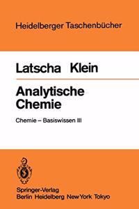 Analytische Chemie: Chemie-Basiswissen III