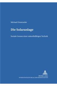 Die Solaranlage