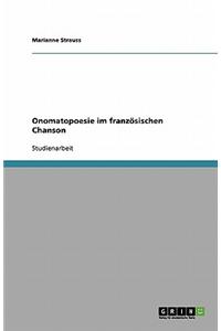 Onomatopoesie Im Franzosischen Chanson