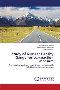 Study of Nuclear Density Gauge for compaction measure