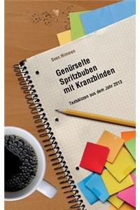 Genürselte Spritzbuben mit Kranzbinden