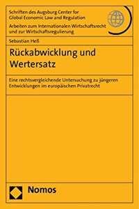 Ruckabwicklung Und Wertersatz