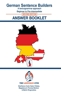 German Sentence Builder - Answer Booklet 2nd Ed.