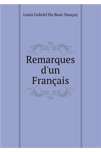 Remarques d'Un Français