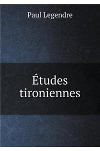 Études Tironiennes