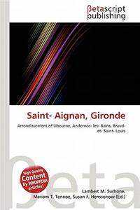 Saint- Aignan, Gironde