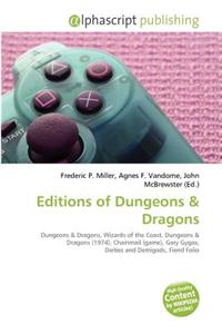 Editions of Dungeons