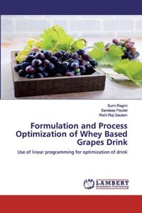 Formulation and Process Optimization of Whey Based Grapes Drink