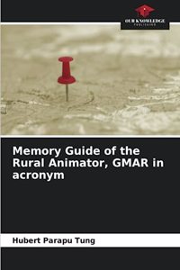 Memory Guide of the Rural Animator, GMAR in acronym