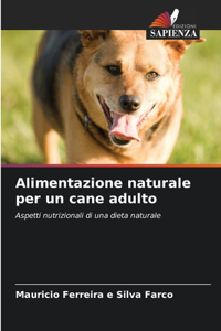 Alimentazione naturale per un cane adulto