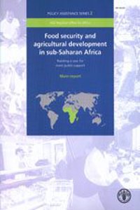 Food security and agricultural development in sub-Saharan Africa