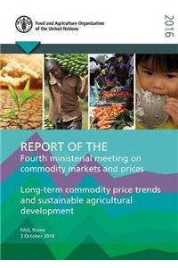 Report of the fourth ministerial meeting on commodity markets and prices