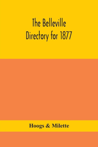 Belleville directory for 1877