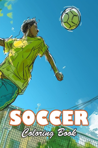 Soccer Coloring Book